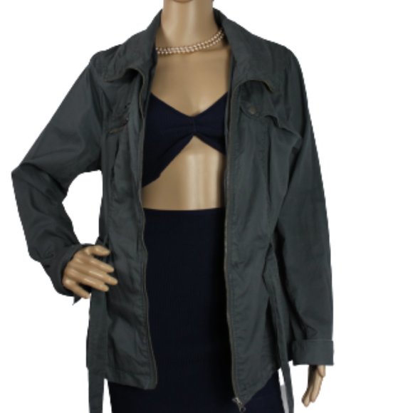 Smartset Ladies Leather Spring Fall Jacket - Picture 2 of 4